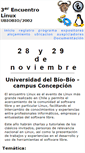 Mobile Screenshot of linux.ubiobio.cl