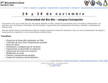Tablet Screenshot of linux.ubiobio.cl