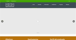 Desktop Screenshot of mcm.ubiobio.cl
